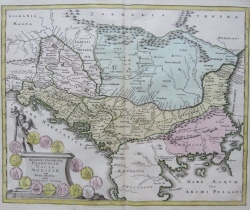 Balkans, "Regiones Danubianae Pannoniae Dacia Moesiae cum Vicino Illyrico"