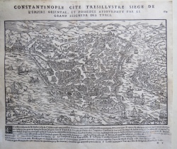 Turkije, Istanboel; "Constantinople Cite Tresillustre Siege de L'Empire Oriental (..)" (verkocht)
