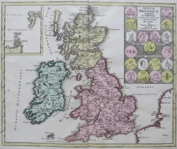 Verenigd Koninkrijk; "Insulae Britannicae Antiquae Ex Collatione (..)"